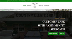 Desktop Screenshot of countryclubcars.net